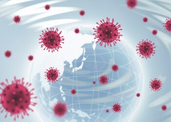 急激に拡大する新型コロナウイルス